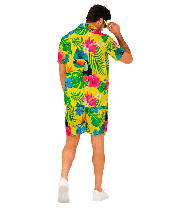 Hawaii Herren Outfit "Tropical" | Mehrfarbig