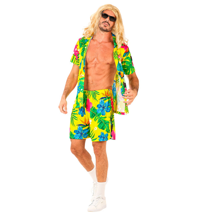 Hawaii Herren Outfit "Tropical" | Mehrfarbig