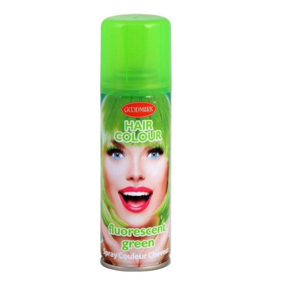 Fasching Leucht-Colour Haarspray – 125 Ml, Grau, Für Partys & Kostüme, Leicht Auswaschbar