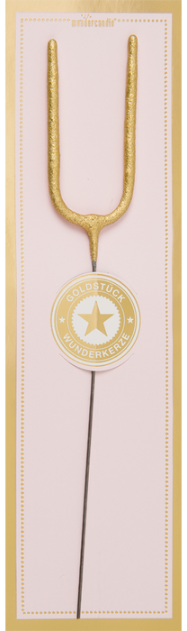 Wunderk. Buchstabe Classic  U  6,5cm 35s | Gold