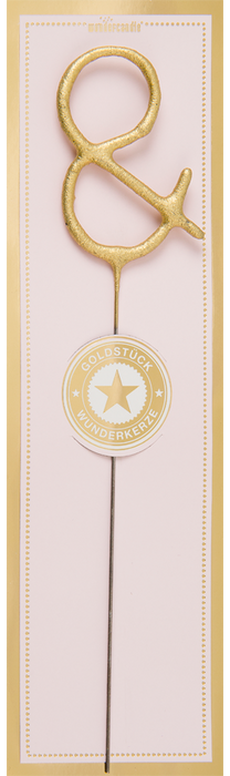 Wunderk. Buchstabe Classic  &  6,5cm 35s | Gold