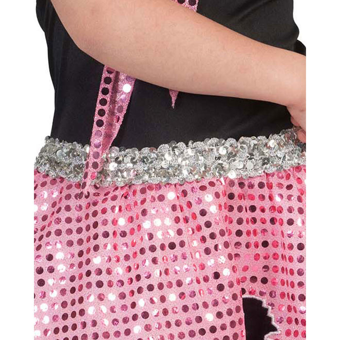 50er Jahre Kostüm "Sweety Lou" für Mädchen | Rosa