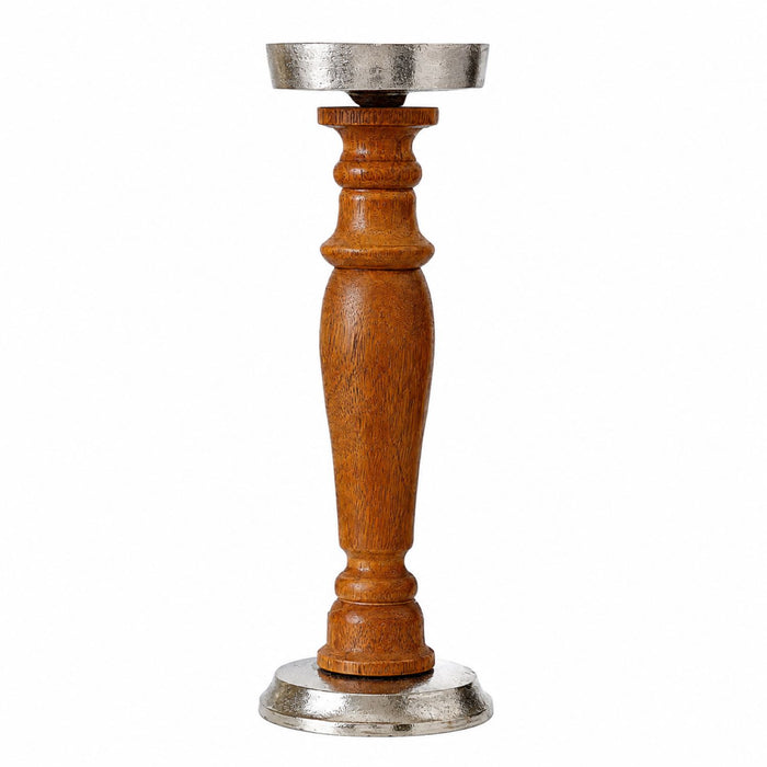 Weihnachtsdekoration Kerzenhalter Holz/Metall