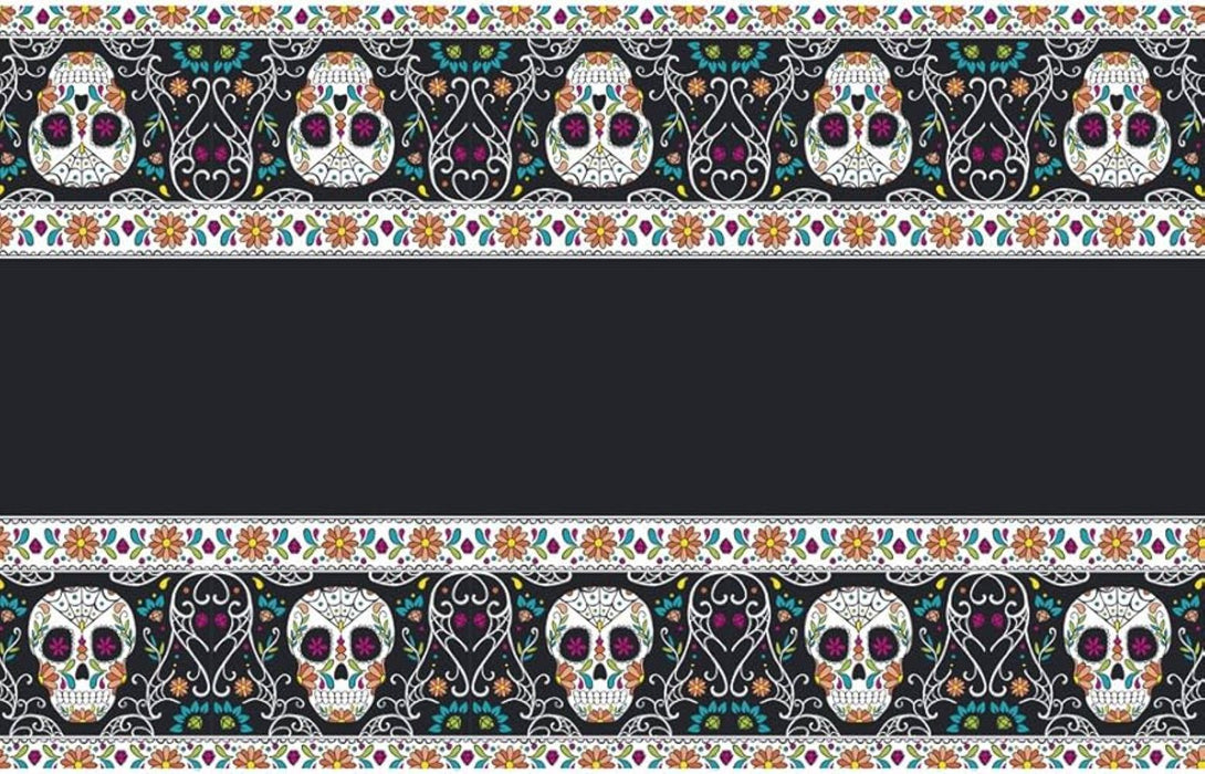 Tischdecke PVC Day of Dead 137x213cm