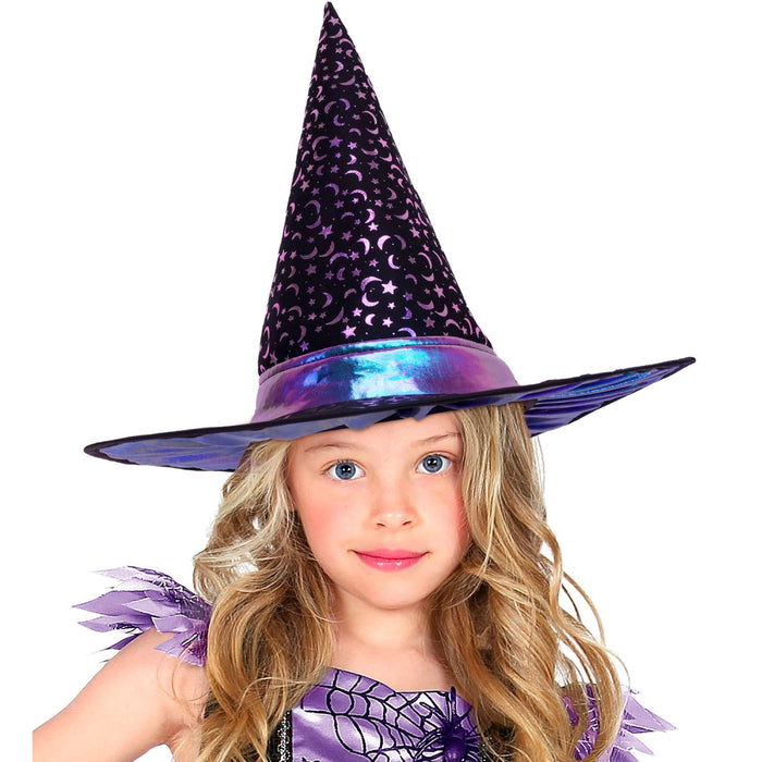 Hut Hexe Mond & Sterne für Kinder