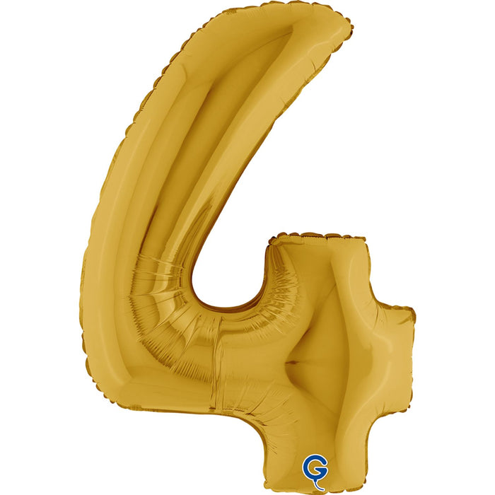 XXL Zahlen Folienballon 40"/102cm | Gold5