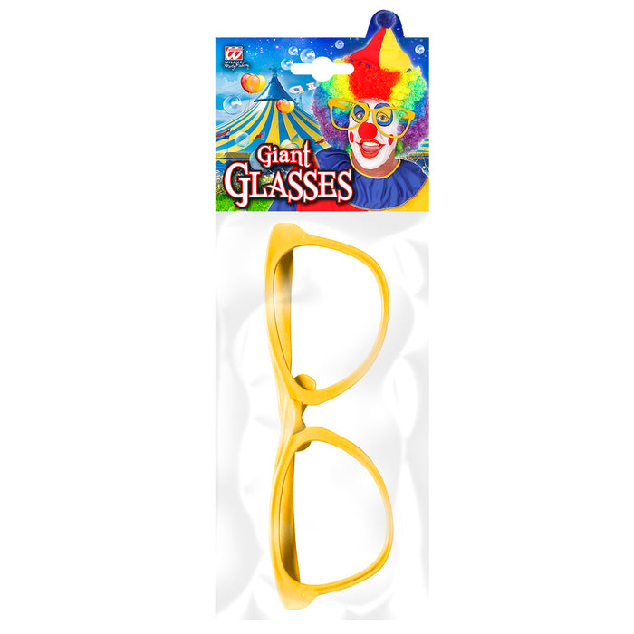 Brille Gelb groß