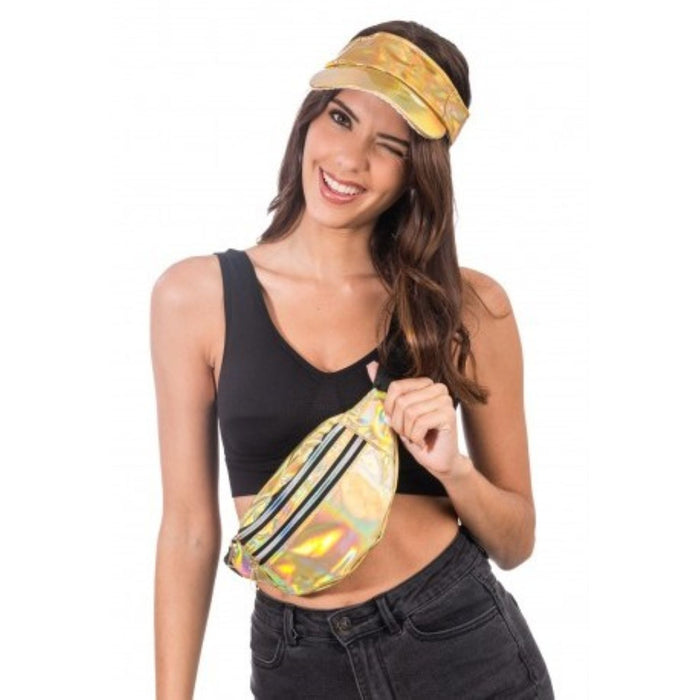 Bauchtasche | Gold Holografisch