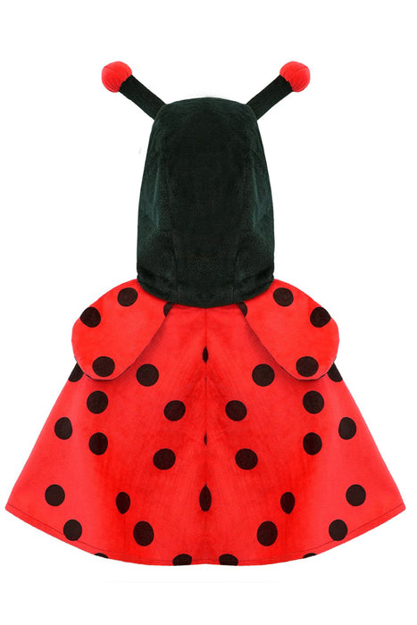Baby Tierkostüm "Marienkäfer" 98 cm | Schwarz Rot - Kleinkindkostüm