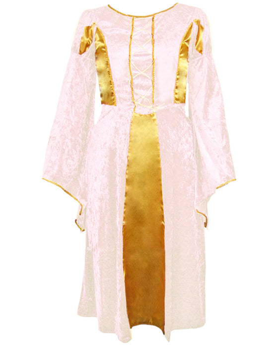 Burgfräulein Prinzessin Helena für Mädchen - Rosa Gold
