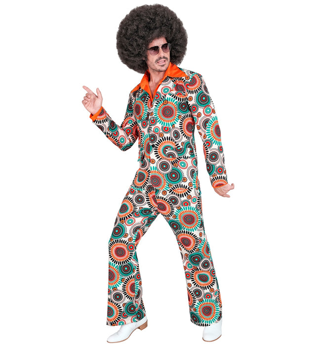 Hippie Anzug "Vintage" für Herren | Mehrfarbig - Kostüm 60er 70er Jahre
