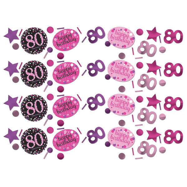 Konfetti Metall 34g Sparkling Pink #80