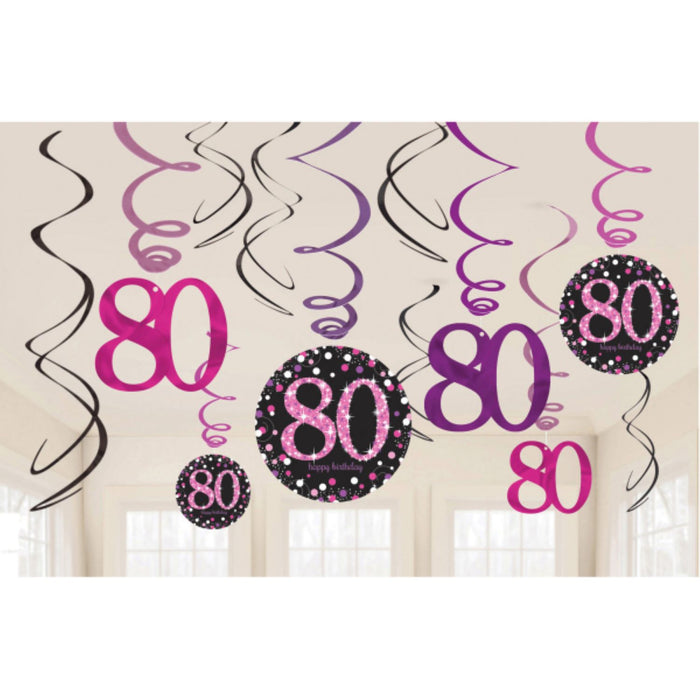 Swirldeko HB #80 Pink Sparkling 12Stk.