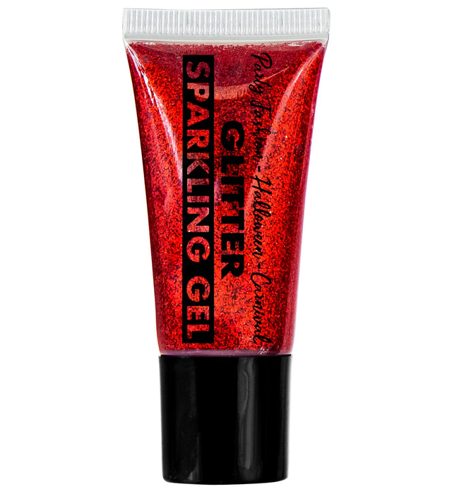 Professionelles Glitter Make-up - Tube 25 ml | Rot