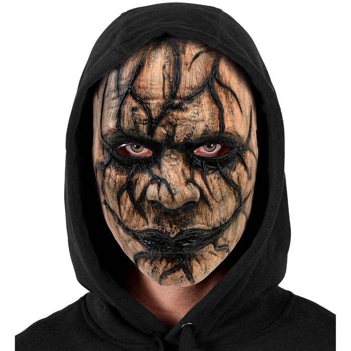 Halloween Maske "Venom" | Braun Schwarz