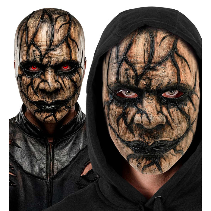 Halloween Maske "Venom" | Braun Schwarz