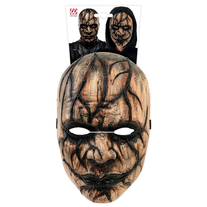 Halloween Maske "Venom" | Braun Schwarz