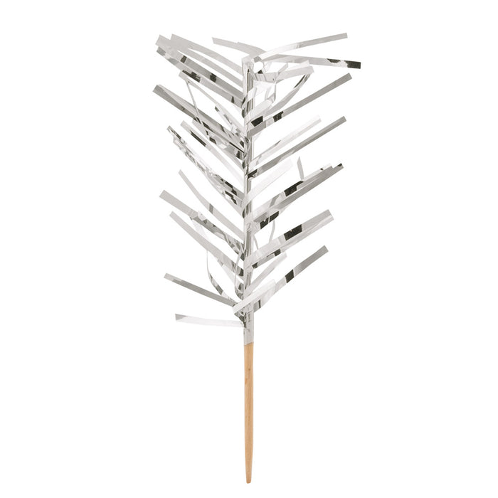 20 Cocktail-Spiesser - 10 cm | Silber