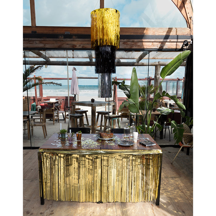 Tischdekoration "Metallic" 300 x 74 cm | Gold