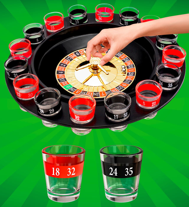 Party Trinkspiel Roulette Casino | Ø 30 cm