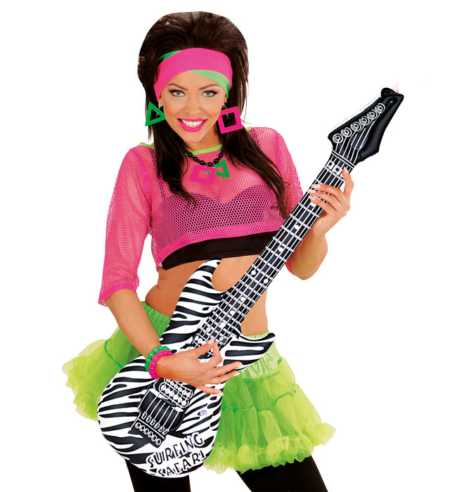 Aufblasbare Gitarre "Zebra" 23942 | 105 cm