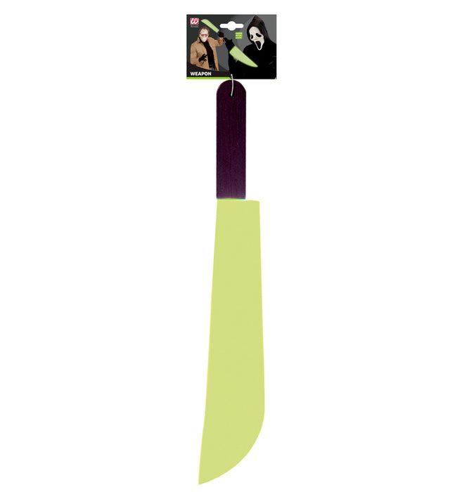 Machete "Glow in the dark" 52 cm| Halloween Mörder Waffe