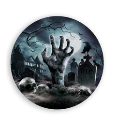 Halloween "Friedhof" | Pappteller Ø23cm/6Stk.