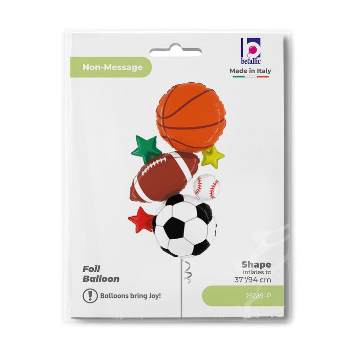 ABC Folienballon "Multi-Sports Stacker" | 49 x 94 cm