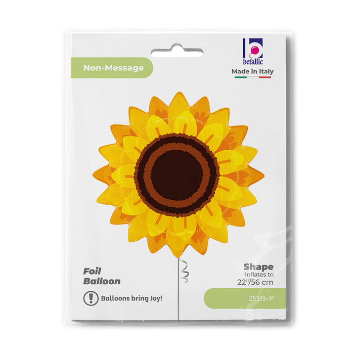 Shape Folienballon "Sonnenblume" | 56 cm