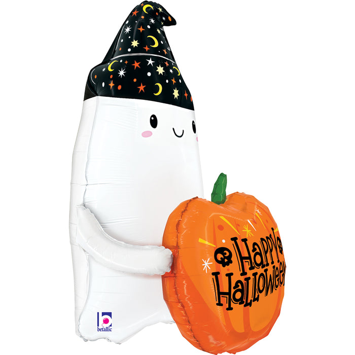 ABC Shape Folienballon | Halloween Pumpkin Ghost