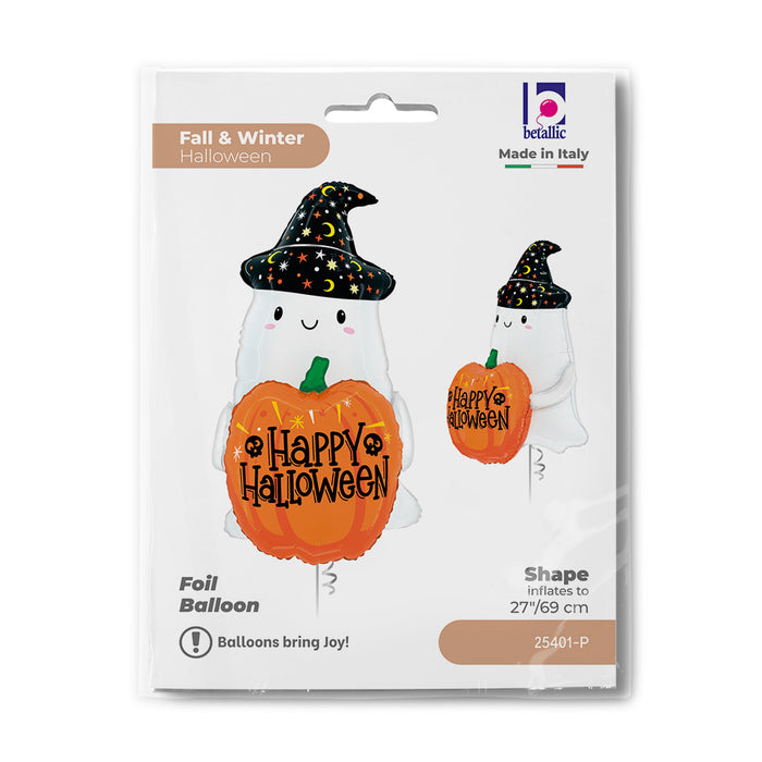 ABC Shape Folienballon | Halloween Pumpkin Ghost