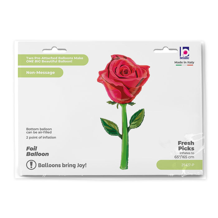 ABC Shape Rose 165 cm | Rot