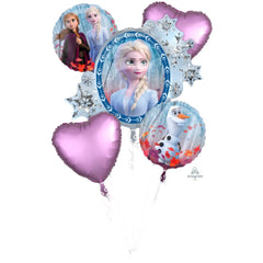 Folienballon Bouquet Frozen 2 | 5 Ballons