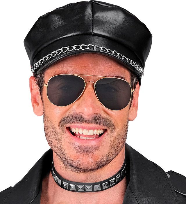 Pilotenbrille mit getönten Gläsern | Gold