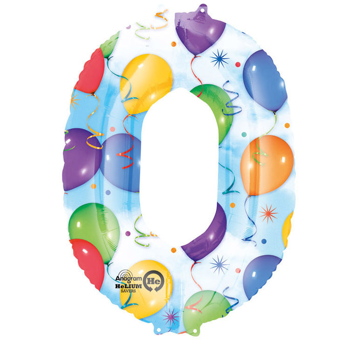 Riesenzahl Ballons #0 P50