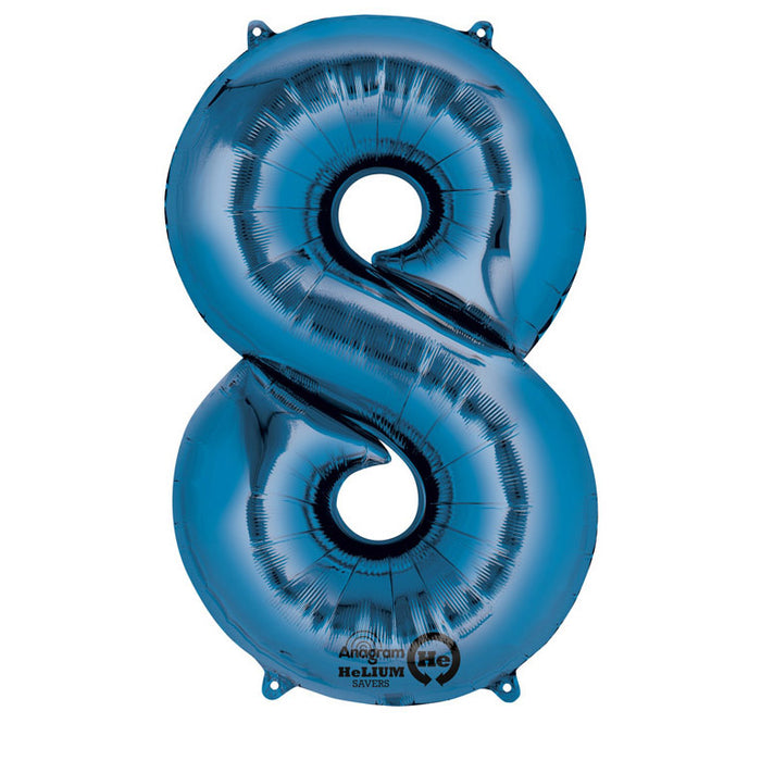 Riesenzahl #8 blau P50