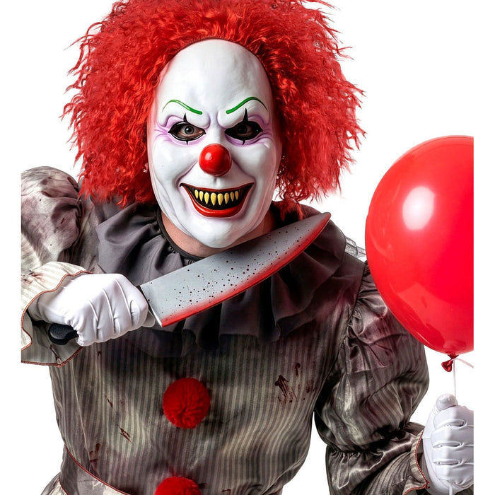 Halloween Maske "Killer Clown" | Weiß