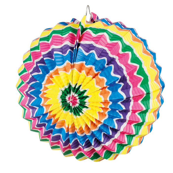 Deko Papierlaterne "Karneval" Ø 22 cm | Mehrfarbig