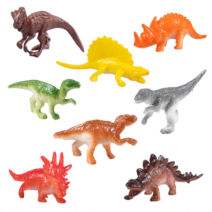 Dinosaurier-Set 8 Stück | 7x2 cm Kindergeburtstag Dekoration