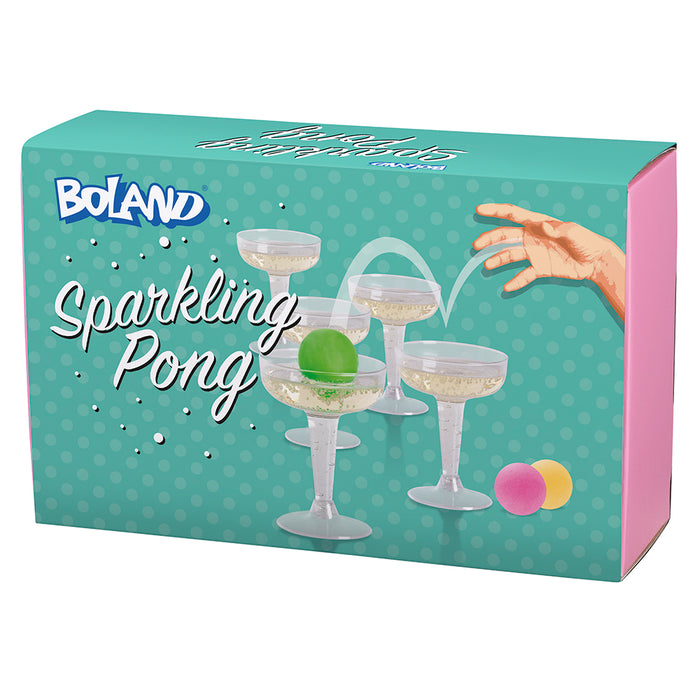 Party Trinkspiel "Sparkling Prosecco Pong" | 15-tlg.