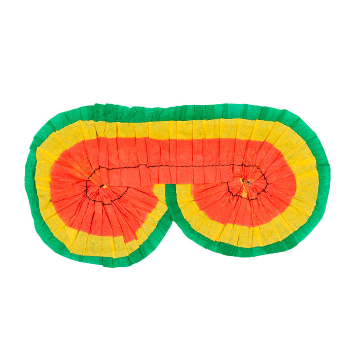 Pinata Zubehör Set | Maske + Schlagstock 43cm