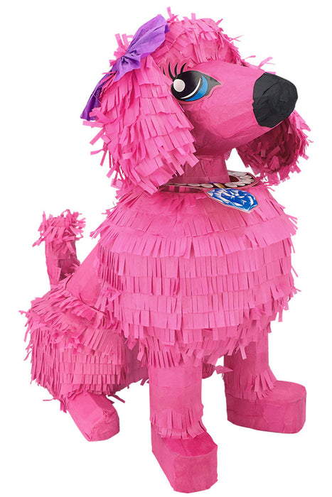 Pinata "Rosa Pudel" | 45 x 24 x 38 cm