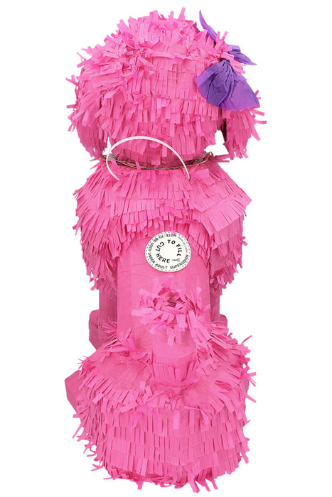 Pinata "Rosa Pudel" | 45 x 24 x 38 cm