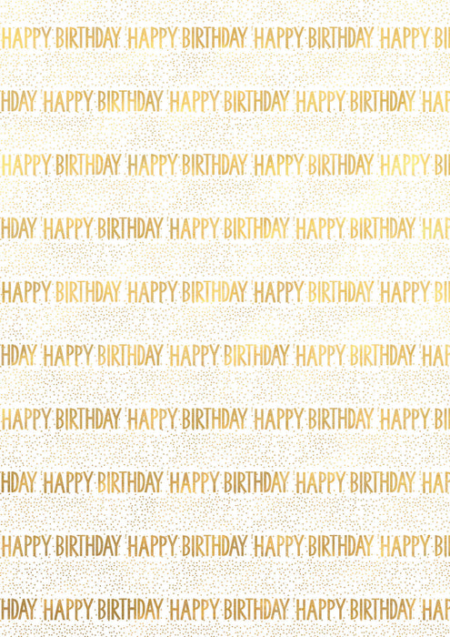 Geschenkpapier "Touch of Gold" farblich sortiert | 150 x 70 cm