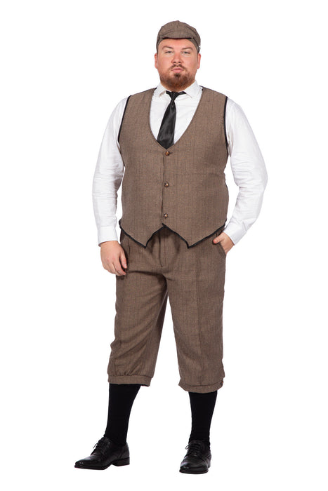 20er Jahre Kostüm "John"  für Herren 3-tlg. | Braun
