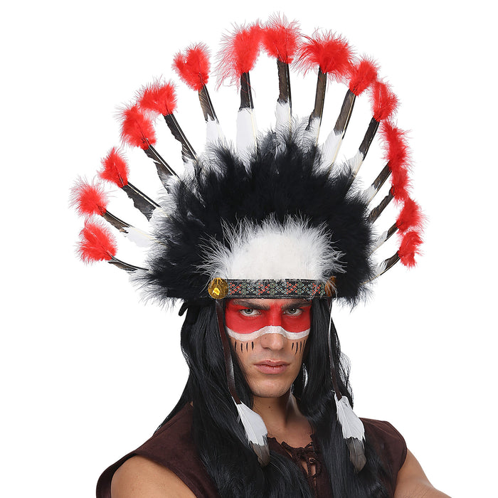 Acc Indianer Kopfschmuck
