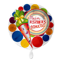 ABC18 Folienballon Ø 43cm "Mein erster Schultag"