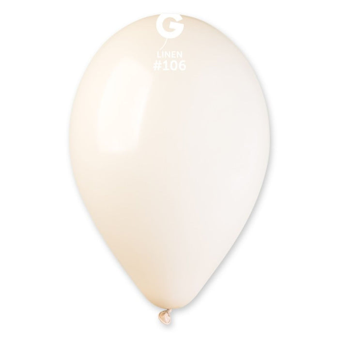 Latexballon 28-30 cm Marshmallow sortiert #110 | 10 Stück