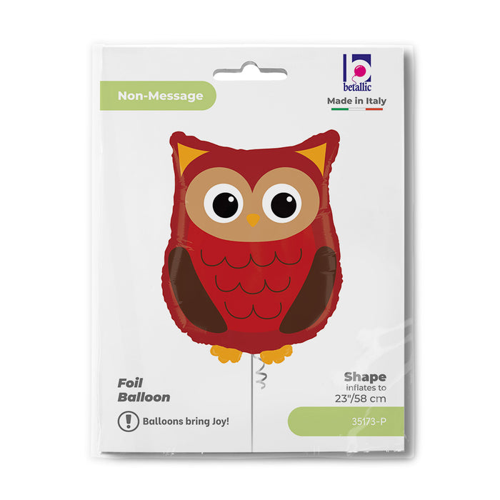 26" Shape Folienballon "Woodland Eule" | 66cm
