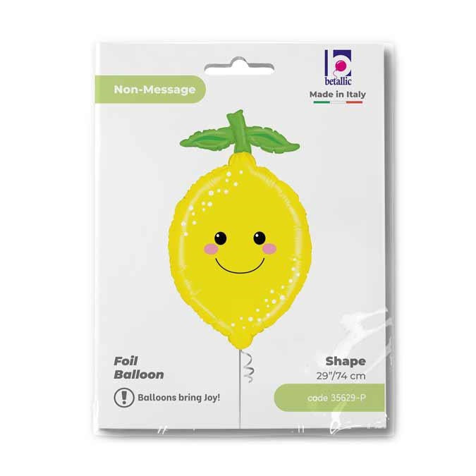 Shape Folienballon "Zitrone" | 74 cm
